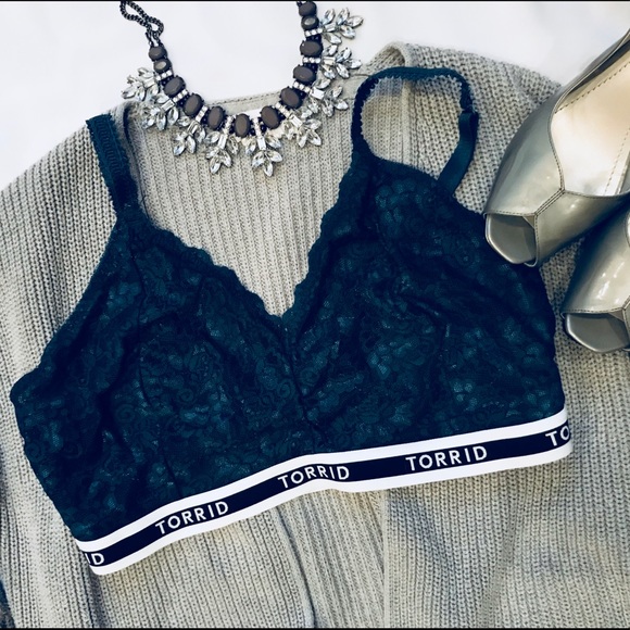 torrid Other - Torrid Logo Blue Lace Bralette